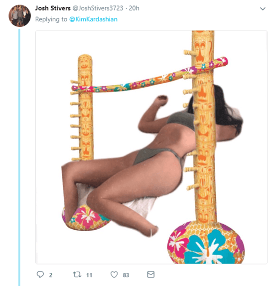 Así respondieron los seguidores de Kardashian.