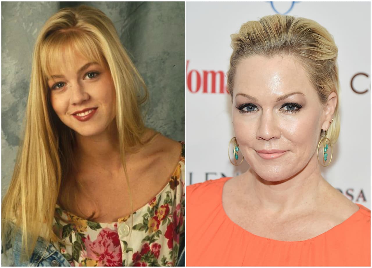 <b>Jennie Garth</b> nació el 3 de abril de 1972 y era la rubia con más problemas d ela serie,
<b>'Kelly Taylor'.</b> Ahora tiene 45 años.