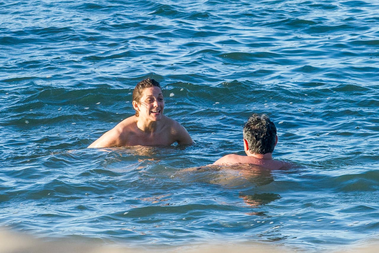 Pasaron un buen rato nadando y charlando.