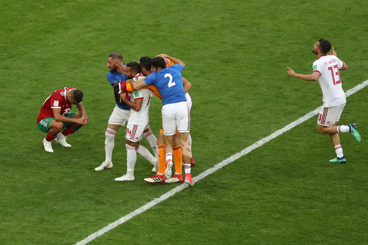 Irán tomó vuelo con el triunfo 1-0 contra Marruecos en un partido muy parejo en el grupo B, en un triunfo que apenas se obtuvo al último minuto en el tercer partido del Mundial Rusia 2018.