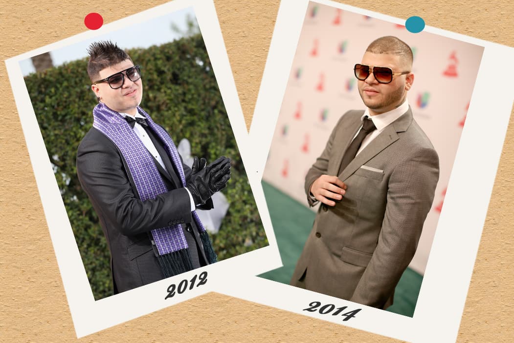 De los throw back de todos los nominados, tal vez el de Farruko sea el más especial. Siempre ha sido un galán, pero dos añitos bastaron para hacerlo más sensual.