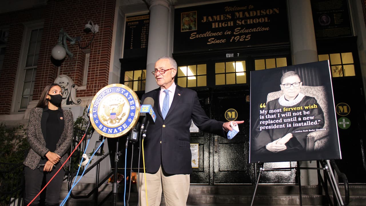Congresistas de Nueva York advierten que frenarán nombramiento del sustituto de Ruth Bader Ginsburg