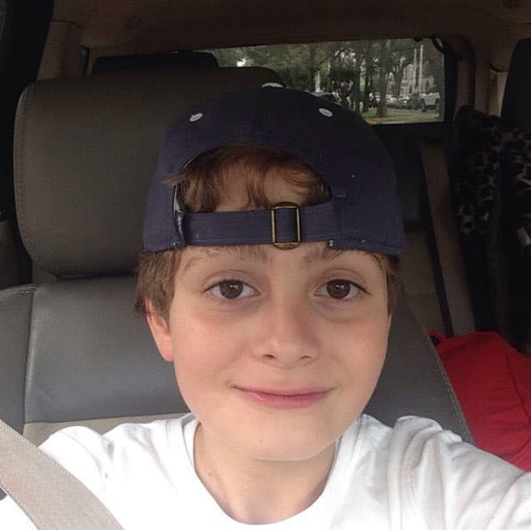 <b>Nicolás</b> ya despertó la curiosidad por la actuación y las cámaras.