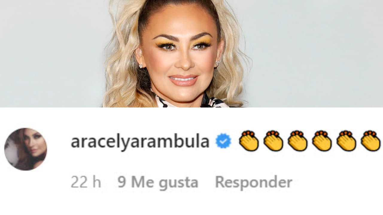Aracely Arámbula, su excompañera en 'Soñadoras', aplaudió la llegada del bebé y la revelación de su nombre.