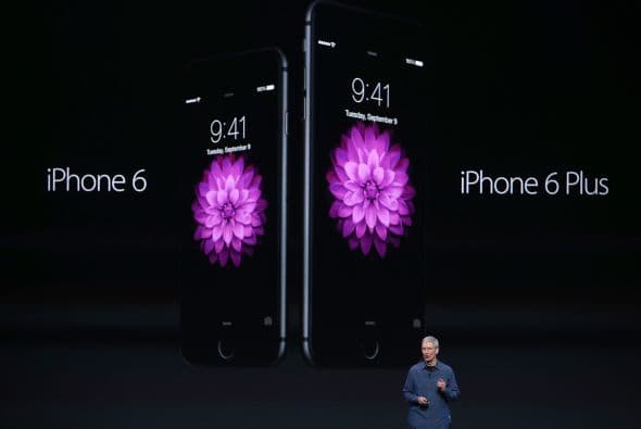 Apple presentó su nuevo teléfono inteligente: el iPhone 6 de 4.7 pulgadas, que viene acompañado de una versión más grande llamado iPhone 6 Plus de 5.5 pulgadas.