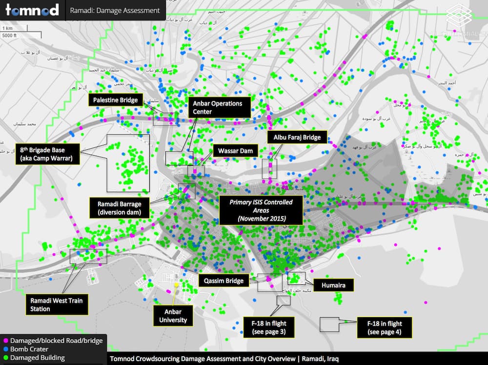 La coalición liderada por Estados Unidos arrebataron la ciudad al Estado Islámico, tras ocho meses de control del grupo