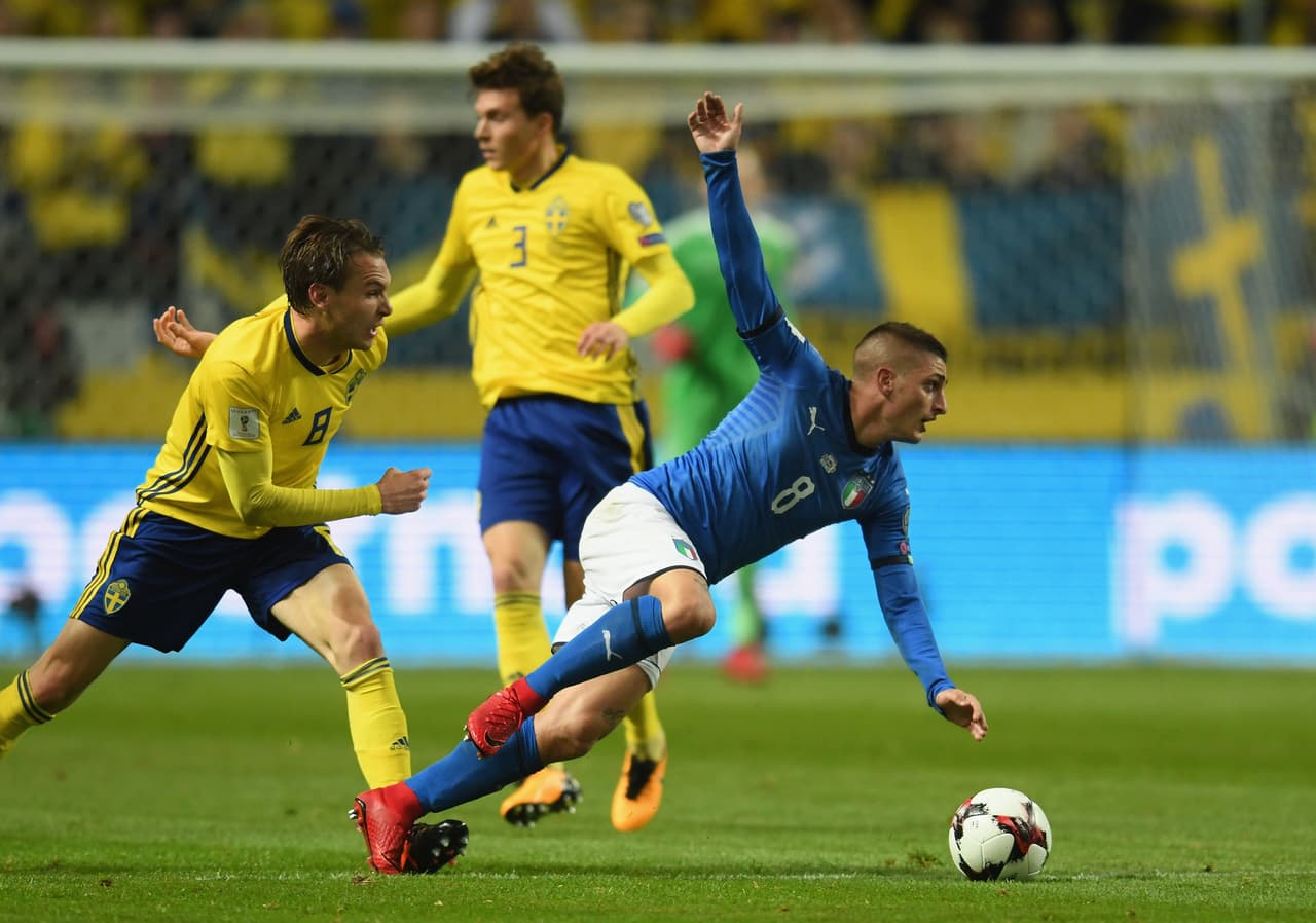 Los italianos se vieron erráticos y sin muchas ideas en ataque.