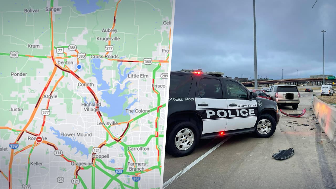 El paso de una primera ronda de llovizna gélida al norte de Fort Worth al menos 150 accidentes , según el Departamento de Policía. Además MedStar mencionó que atendió 60 accidentes de tránsito durante la mañana de este lunes 30 de enero.