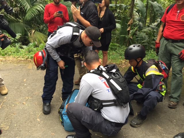 El portavoz de la Agencia Estatal para el Manejo de Emergencias y Administración de Desastres (Aemead), José Cruz, informó que fueron hallados los dos turistas indios que desaparecieron en la tarde de ayer en el bosque de El Yunque, en el municipio de Río Grande.