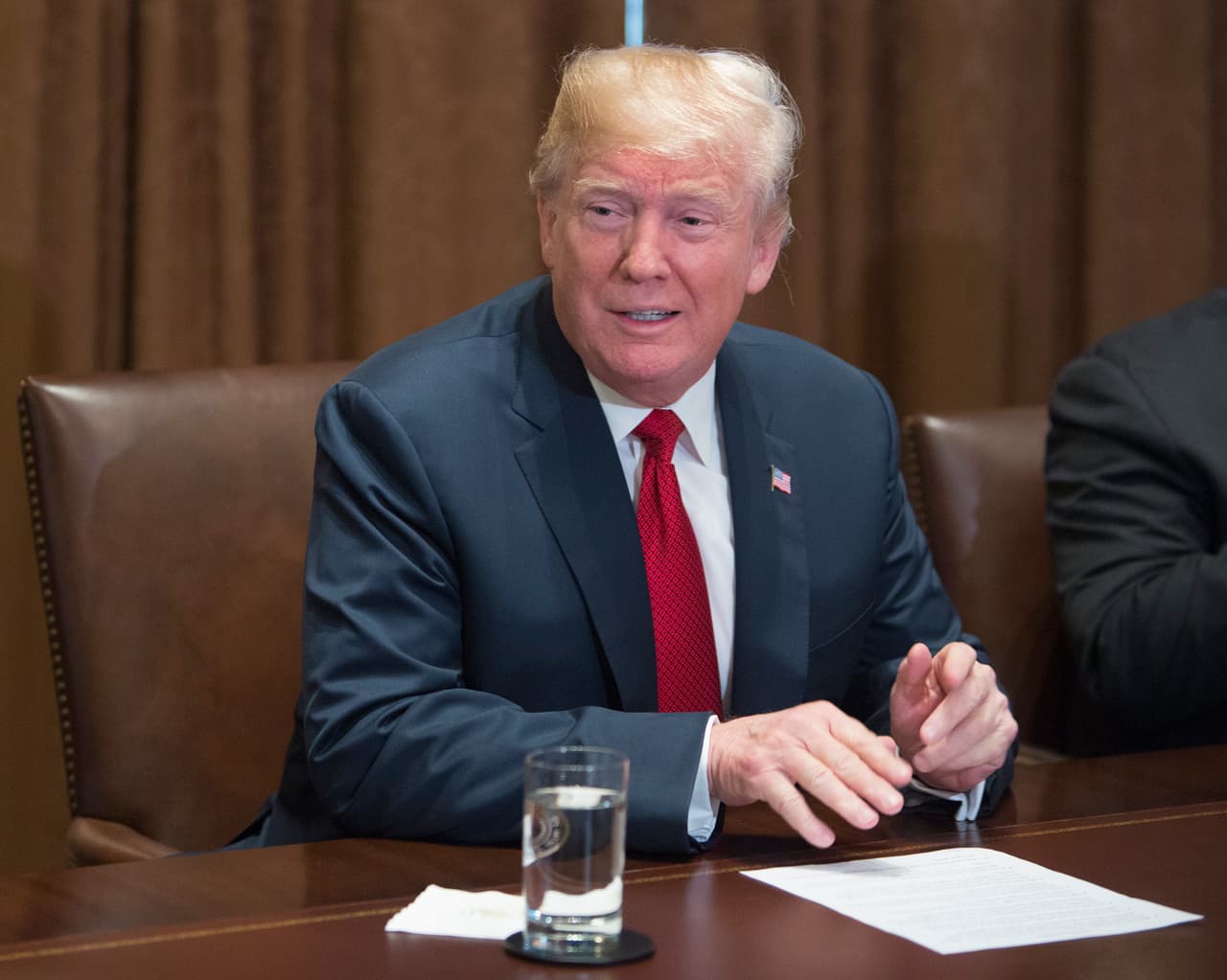 Trump asegura que los mercados que antes tanto alababa se “equivocaron” al caer estrepitosamente