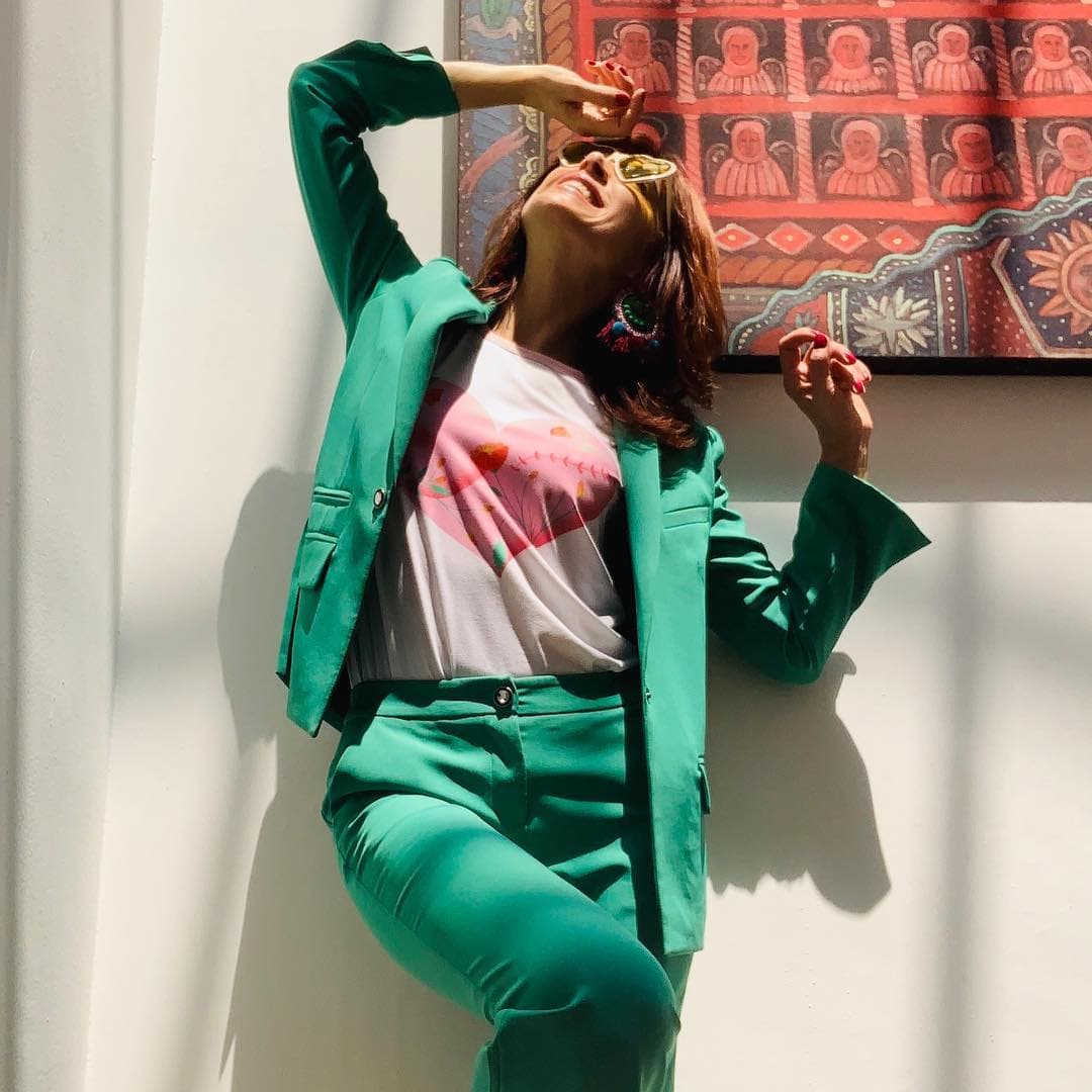 Al hablar de su lucha contra esta enfermedad, consideró que sí ha sido un camino difícil, "pero también lleno de bendiciomes y de milagros y puedo dar el testimonio de que estoy viva hoy, porque la vida es hoy".