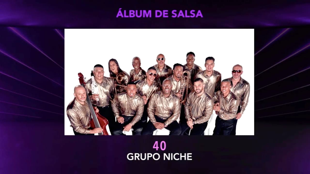 El Grupo Niche se quedó con el GRAMMY a Mejor Álbum de Salsa por ‘40’.