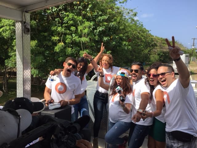 Celebramos tremendo party playero en Los Tubos, Mar Chiquita y Vega Baja.