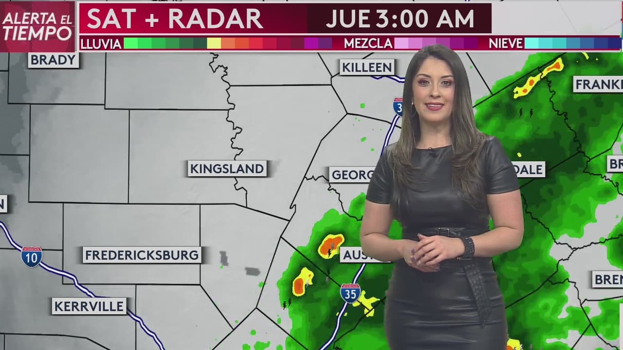 Lluvias con actividad eléctrica afectarán a San Antonio durante este jueves