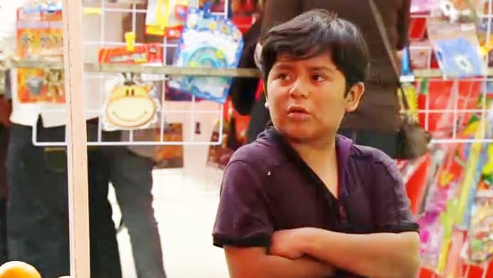 Paquito era un niño que vivía en la calle.