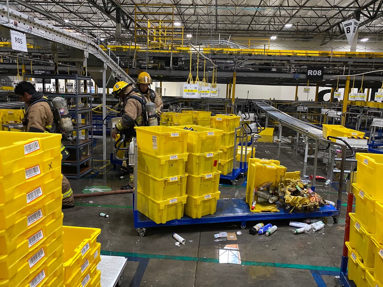 Se desata un incendio en las instalaciones de Amazon en Phoenix
