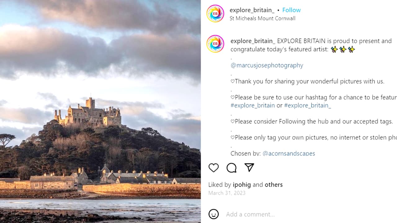 St. Michael’s Mount en Mount’s Bay.