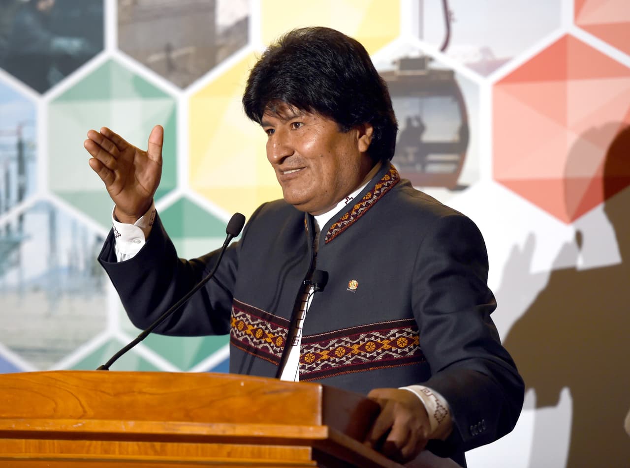 Evo Morales celebra su cumpleaños en NY