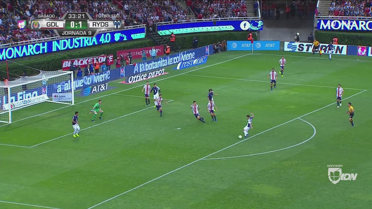 Monterrey tuvo el segundo y perdonó no una ni dos veces sino tres