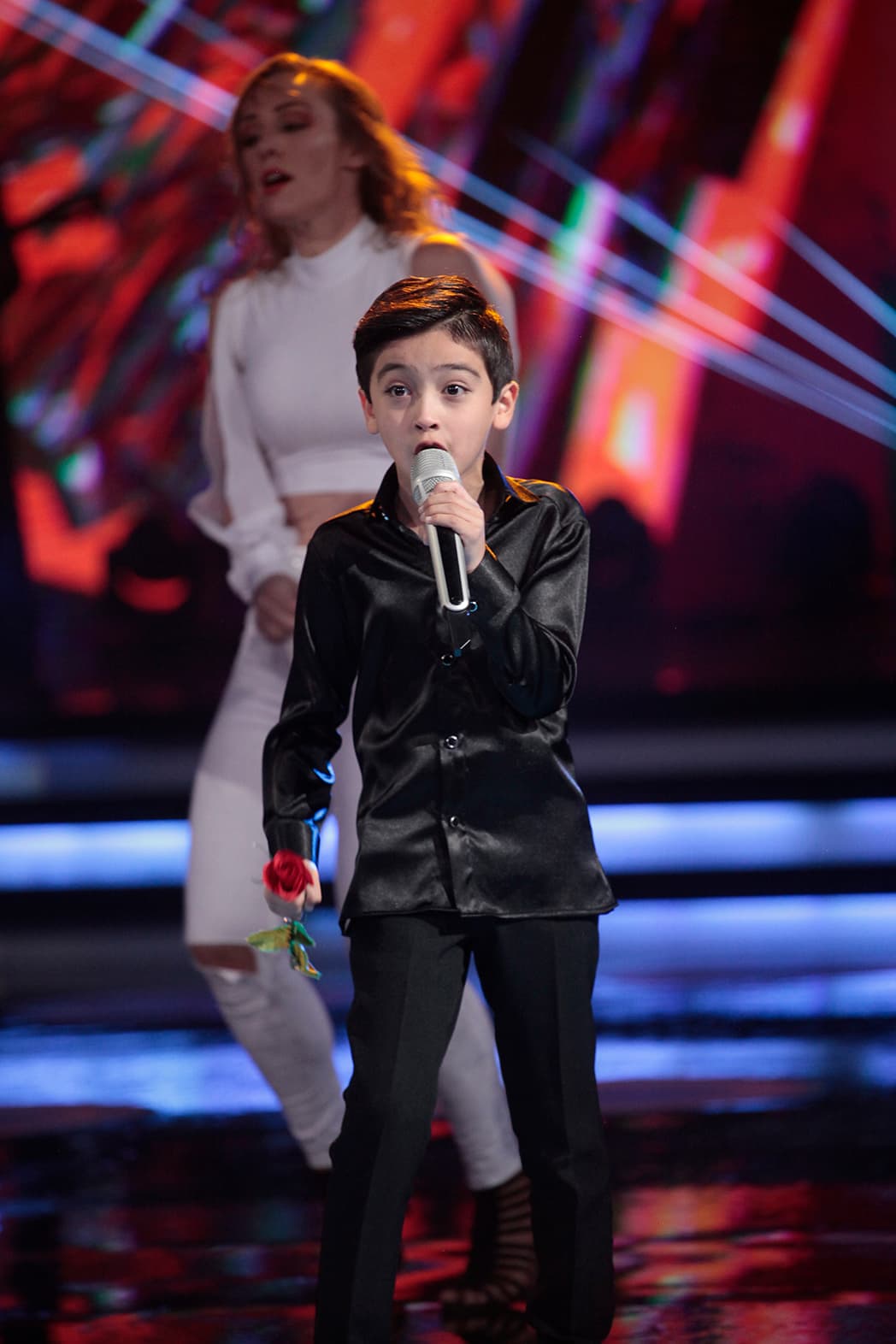 Kenneth compartió el momento en su cuenta de Instagram y le agradeció a Niurka por el momento.