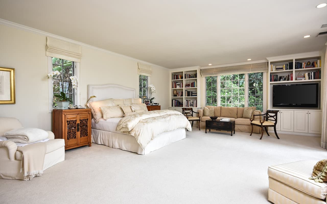 Para las visitas de Perry no será un problema el acomodarse a la hora de dormir, pues la casa cuenta con cuatro habitaciones.