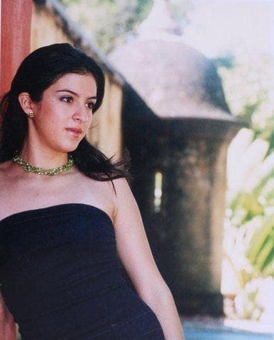 Desde adolescente le gustaba verse linda, posar ante la cámara y expresar su dulzura.