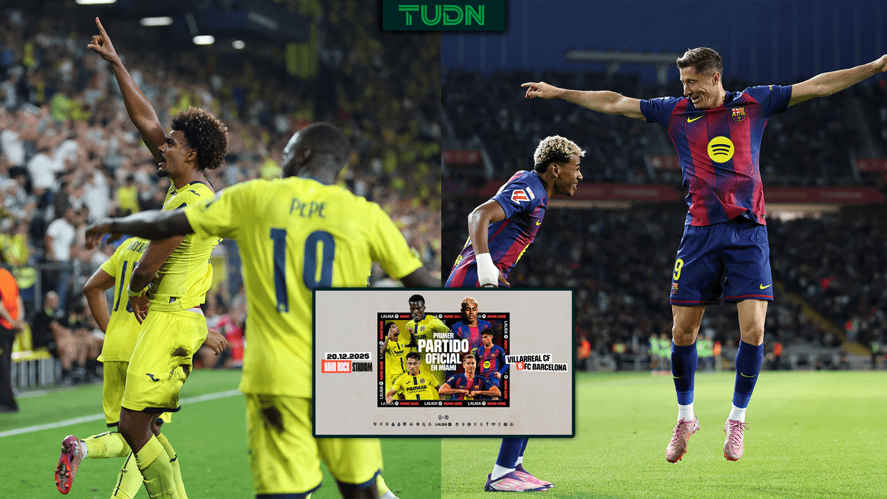 Confirmado: Villarreal vs. FC Barcelona oficial de LaLiga en Miami