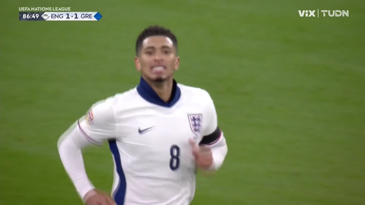 ¡Gol de Inglaterra! Jude Bellingham aparece sobre la hora y empata el juego