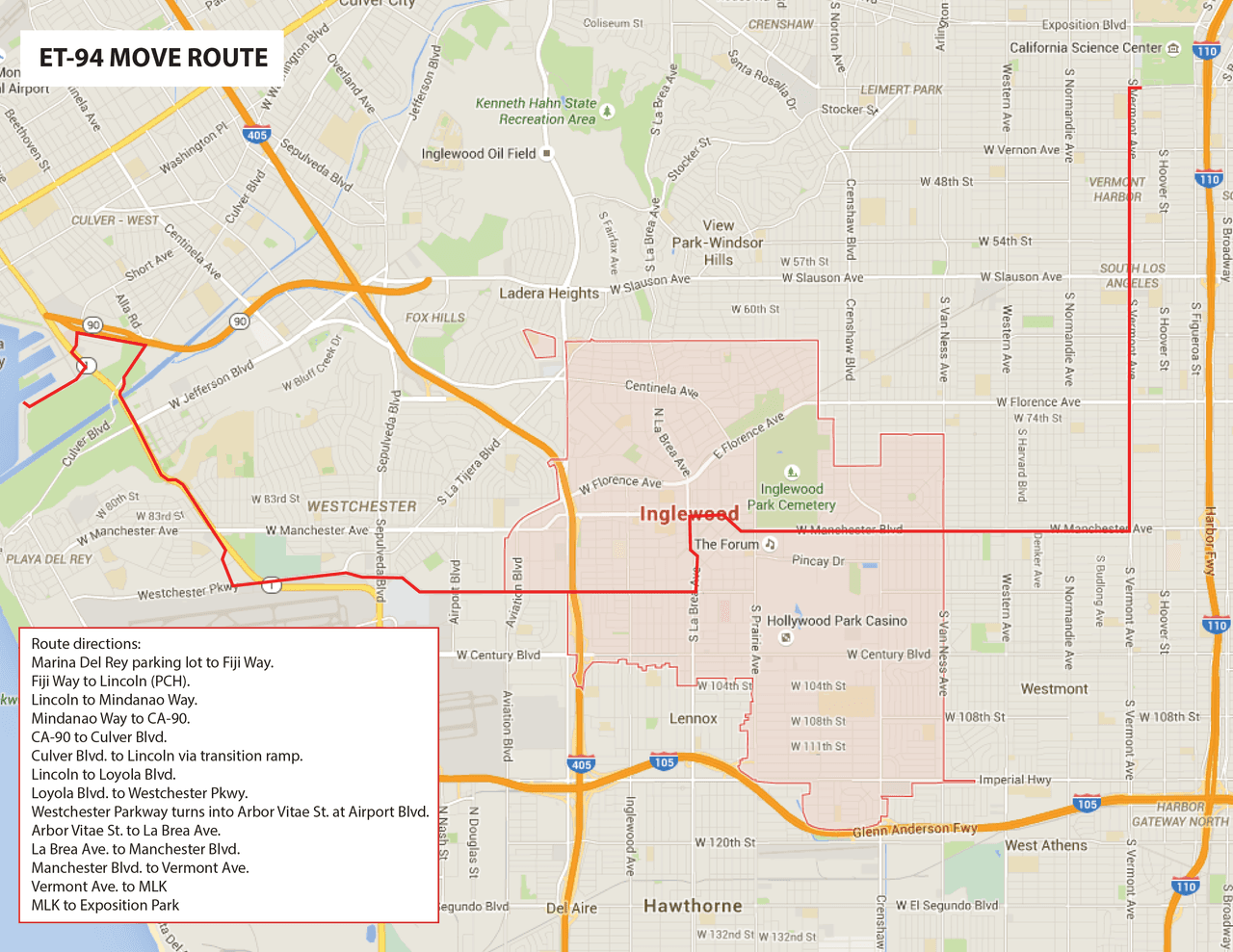 El tanque externo de combustible hará un recorrido de 18 horas.