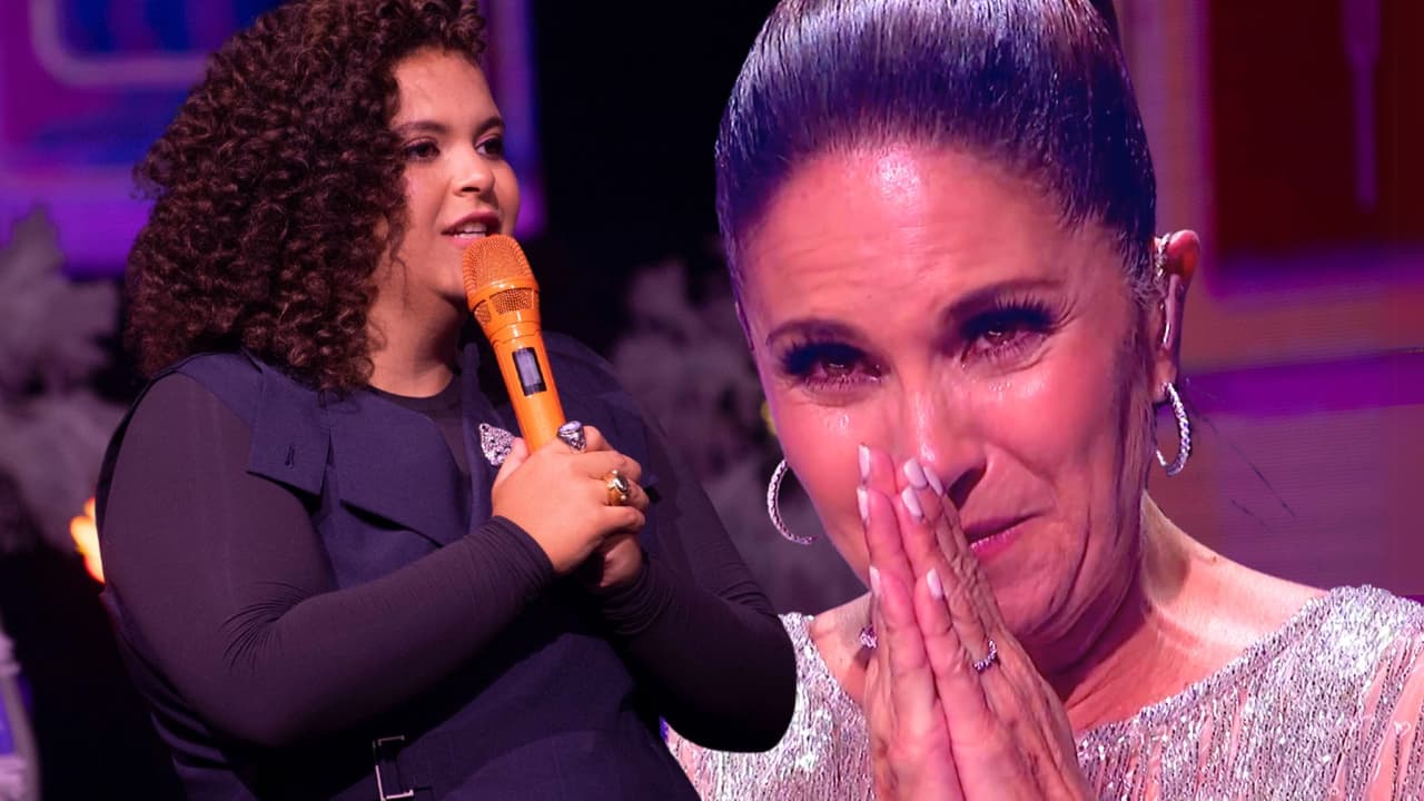 Lucero llora ante el mensaje y canto de amor de su hija
