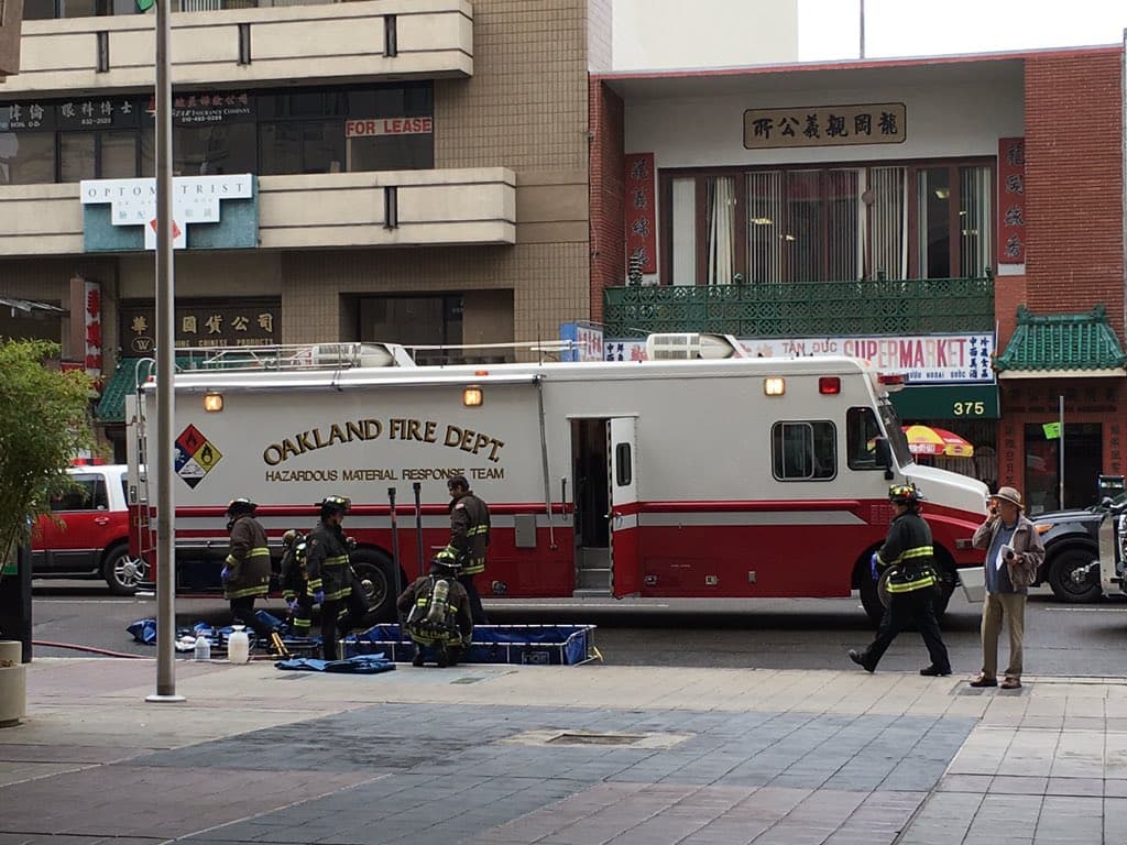 Reportan el hallazgo de un paquete sospechoso en Oakland 