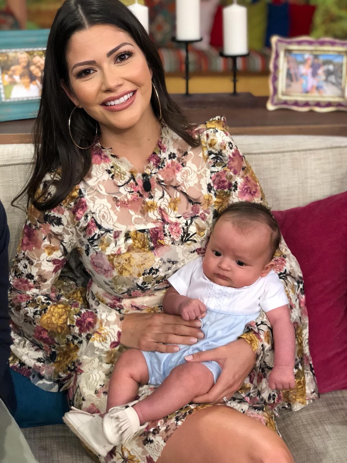 Aunque en esta ocasión no pudo venir, Ana prometió más adelante traer a sus dos hijos, pues ahora a Giulietta lo tocó estar en la escuela.