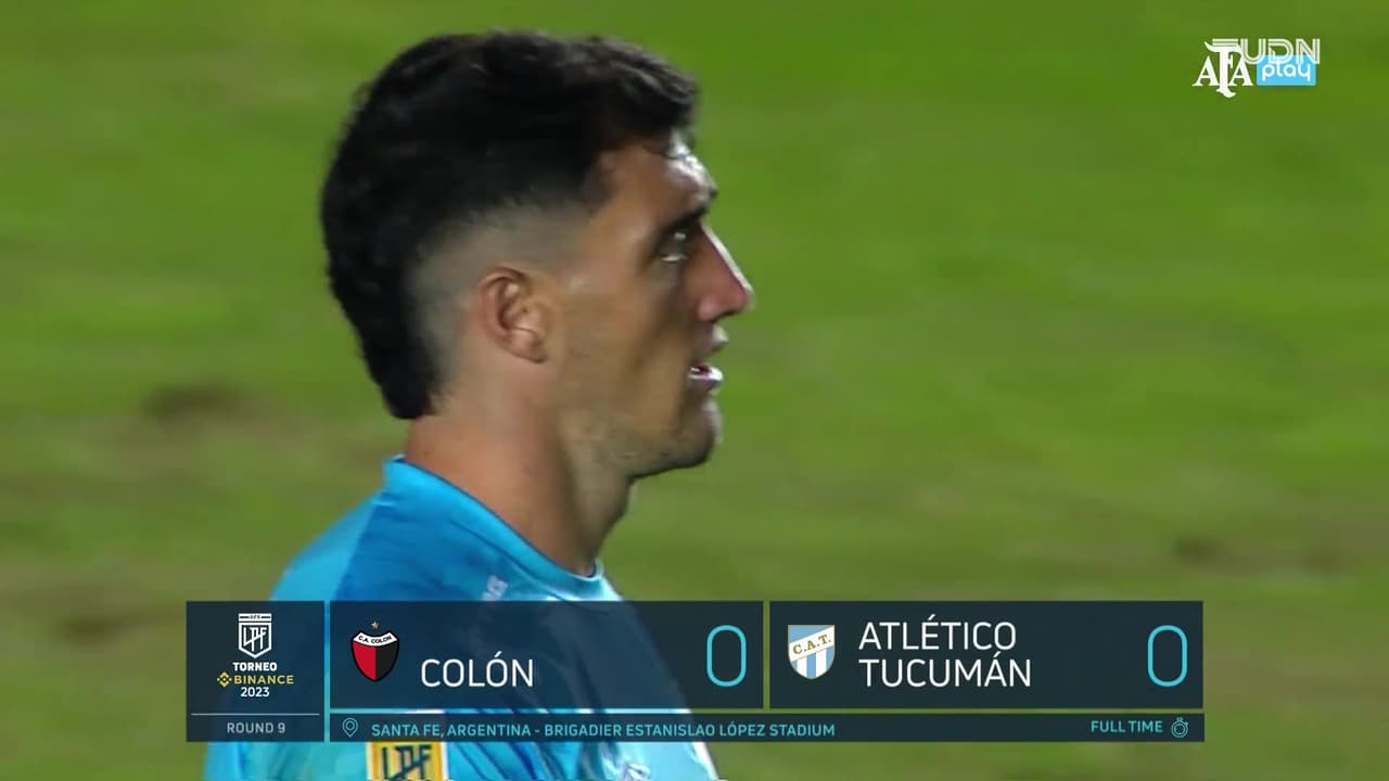 Resumen | Colón y Atlético Tucumán igualaron con un Marchiori figurón