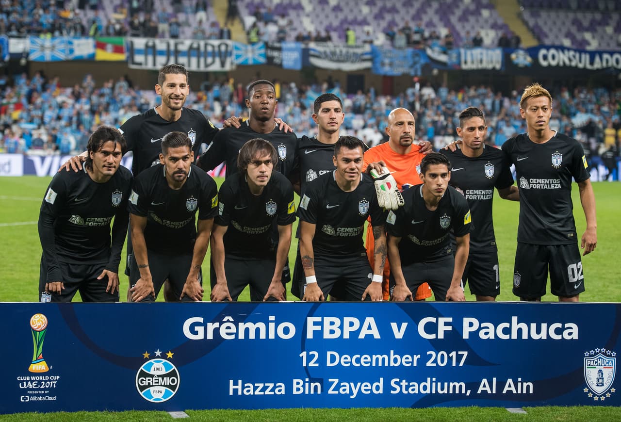 El entrenador Diego Alonso alineó a los Tuzos con: Óscar Pérez; Martínez, González, Murillo, García; Hernández, Aguirre, Guzmán, Honda; Urretaviscaya y Franco Jara.