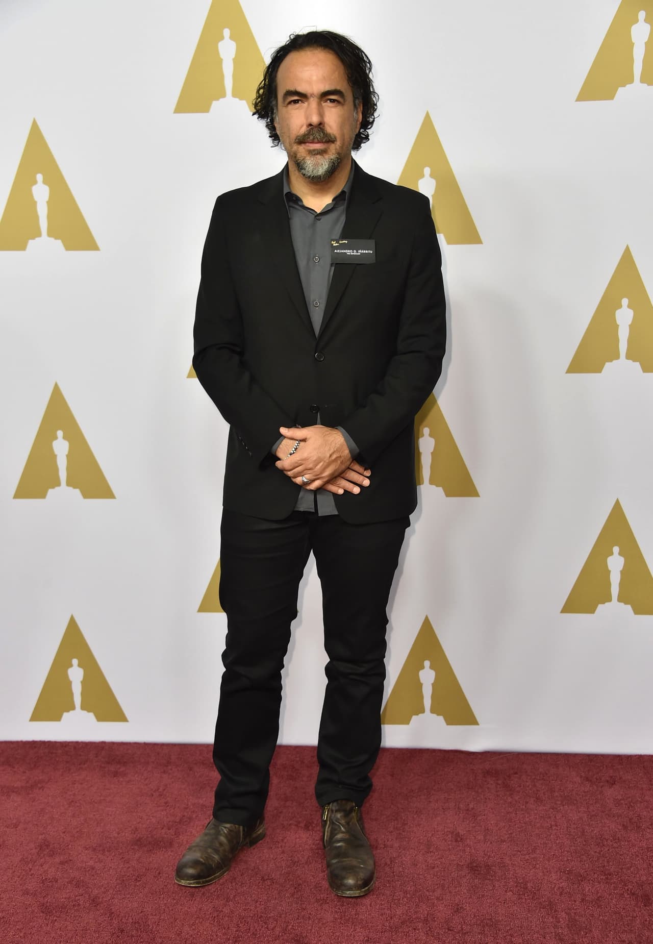Iñárritu acababa de recibir el premio como Mejor Director en los DGA (Director's Guild Awards). Las apuestas apuntan a que este año el mexicano se llevará otro Oscar por su película "The Revenant".