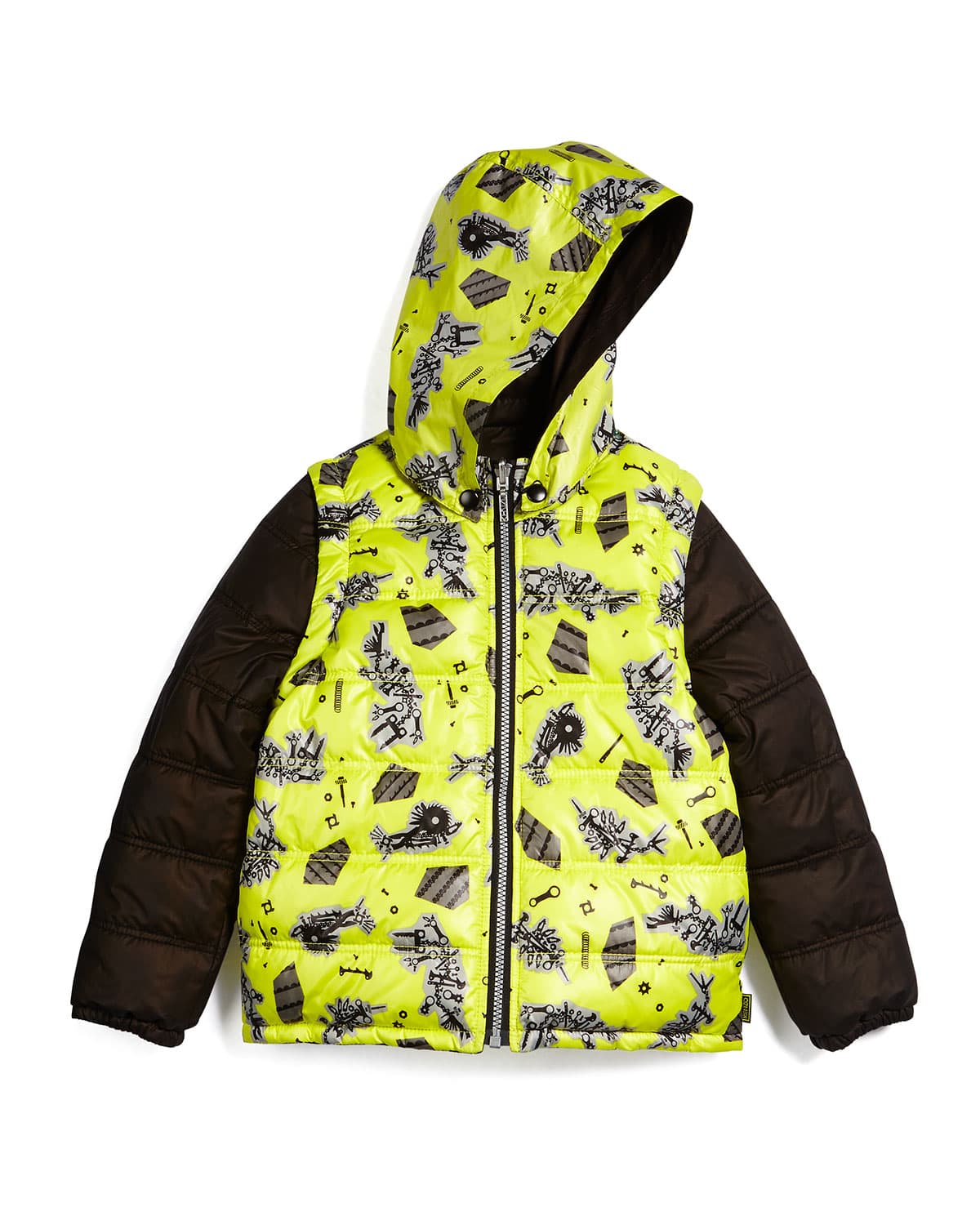 Convertible Zip-Front Puffer Jacket. Otro detalle para que tu hijo empiece a aprender el arte del buen vestir es esta chamarra de Kenzo. Además del toque urbano, tiene la triple funcionalidad de ser abrigadora, chaqueta y chaleco doble vista. (Kenzo, $139USD; neimanmarcus.com)