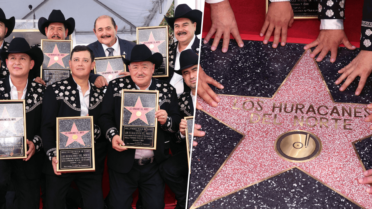 Los Huracanes del Norte recibieron su estrella en el paseo de la fama de Hollywood, como reconocimiento a sus casi 53 años de carrera musical.