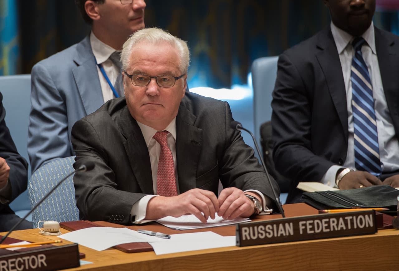 El embajador ruso Vitaly Churkin murió en Nueva York.