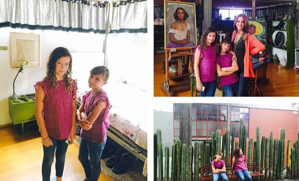 ¡Les gusta mucho el arte! Cuando no tienen ensayos, visitan museos.