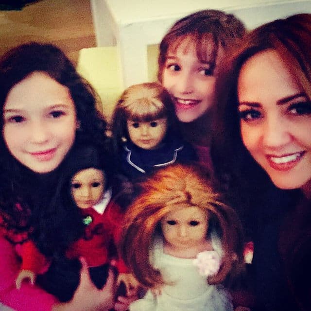 Andrea está muy orgullosa por los logros de sus princesas.