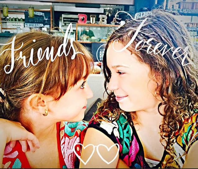 ¡Son las mejores amigas y cómplices!