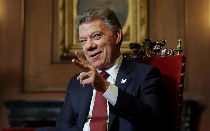 Santos espera que haya un nuevo acuerdo de paz con las FARC antes de finales de noviembre