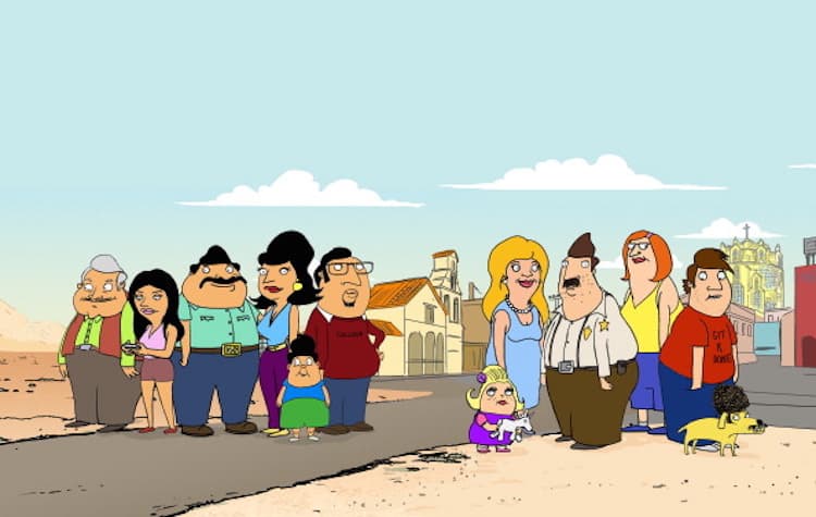 Bordertown: una comedia animada basada en inmigrantes hispanos