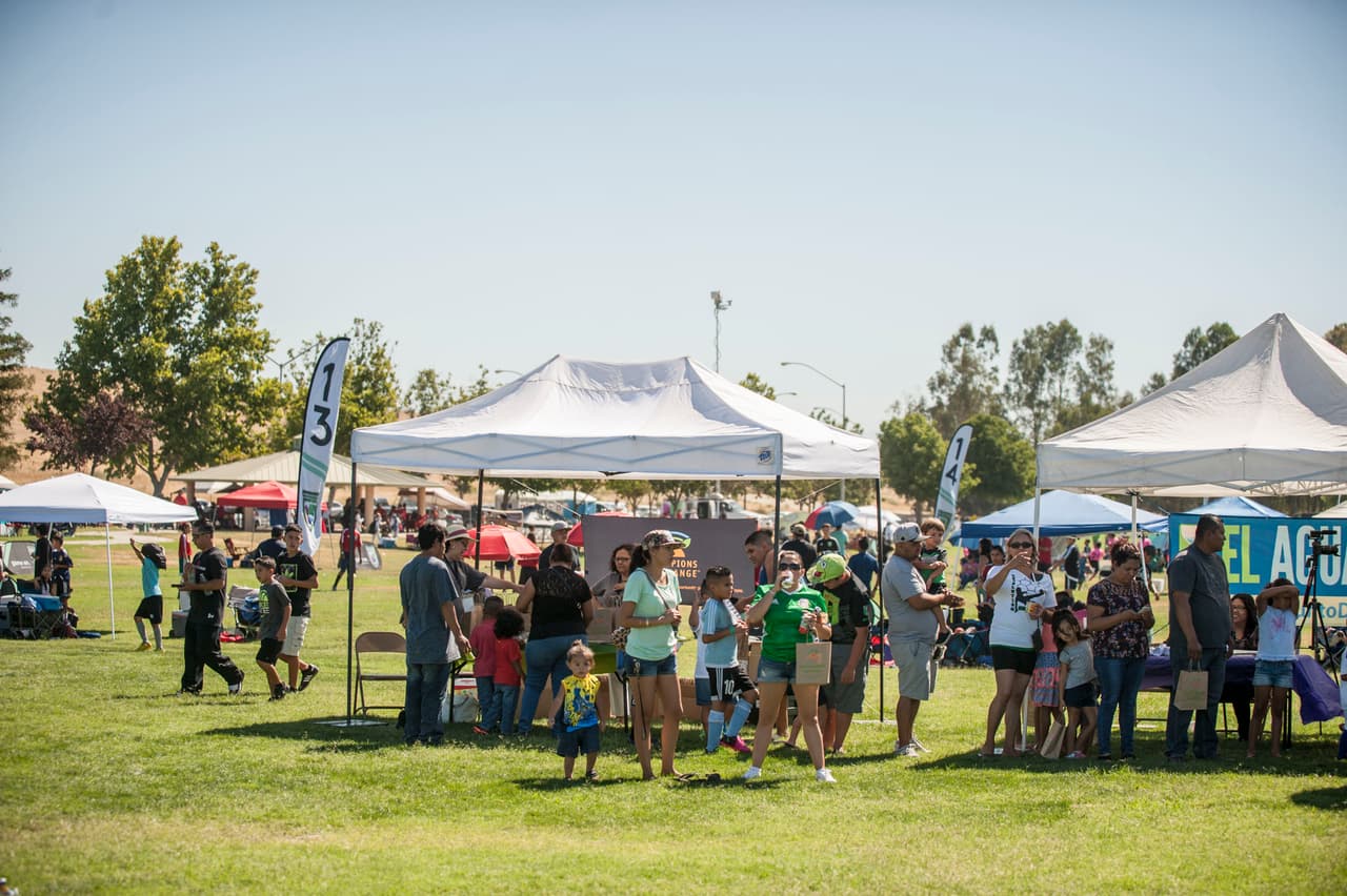 Diversión familiar en Copa Univision Fresno.