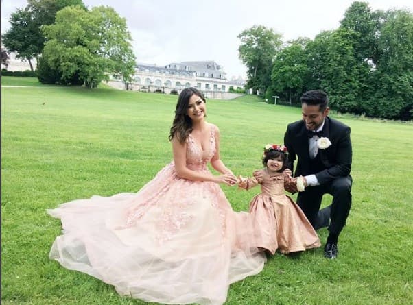 ¡Adorable familia! quién no cae rendido a los pies de baby Giulietta.