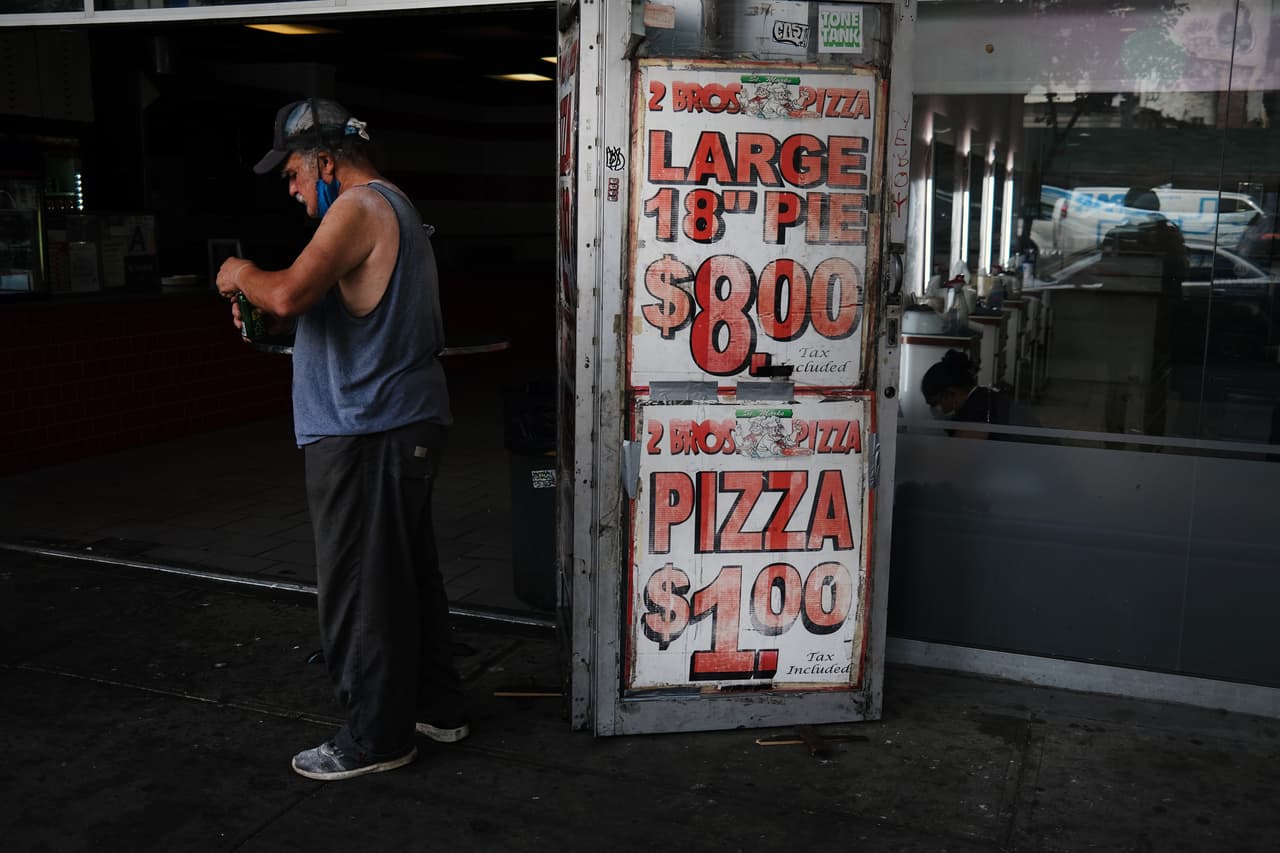 ¿Se acabaron las rebanadas de pizza de $1 en la ciudad de Nueva York?