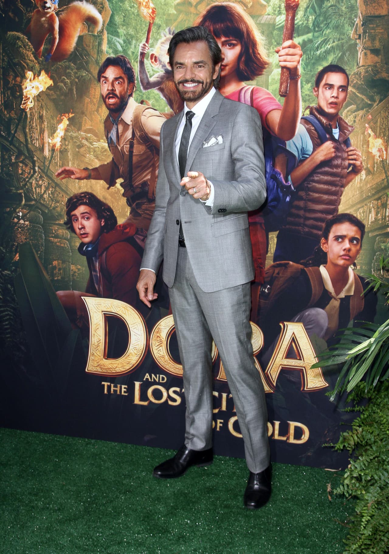 El pasado fin de semana se llevó a cabo la premier de la película 'Dora la exploradora', donde participa el actor mexicano Eugenio Derbez.
