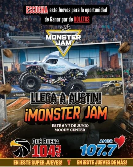 💥🚛 ¡MONSTER JAM LLEGA A AUSTIN! 🚛💥