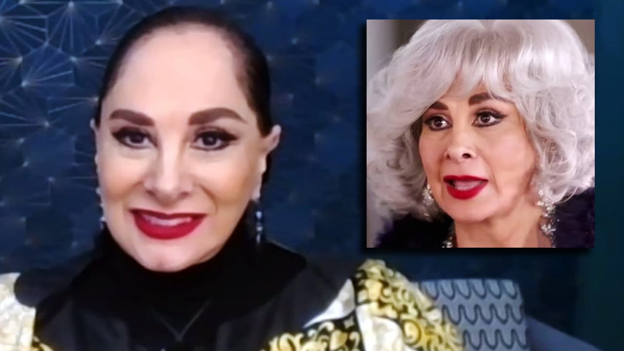 "Me encanta el pelo blanco": Susana Dosamantes habla de su personaje de "abuela metiche" en Si Nos Dejan