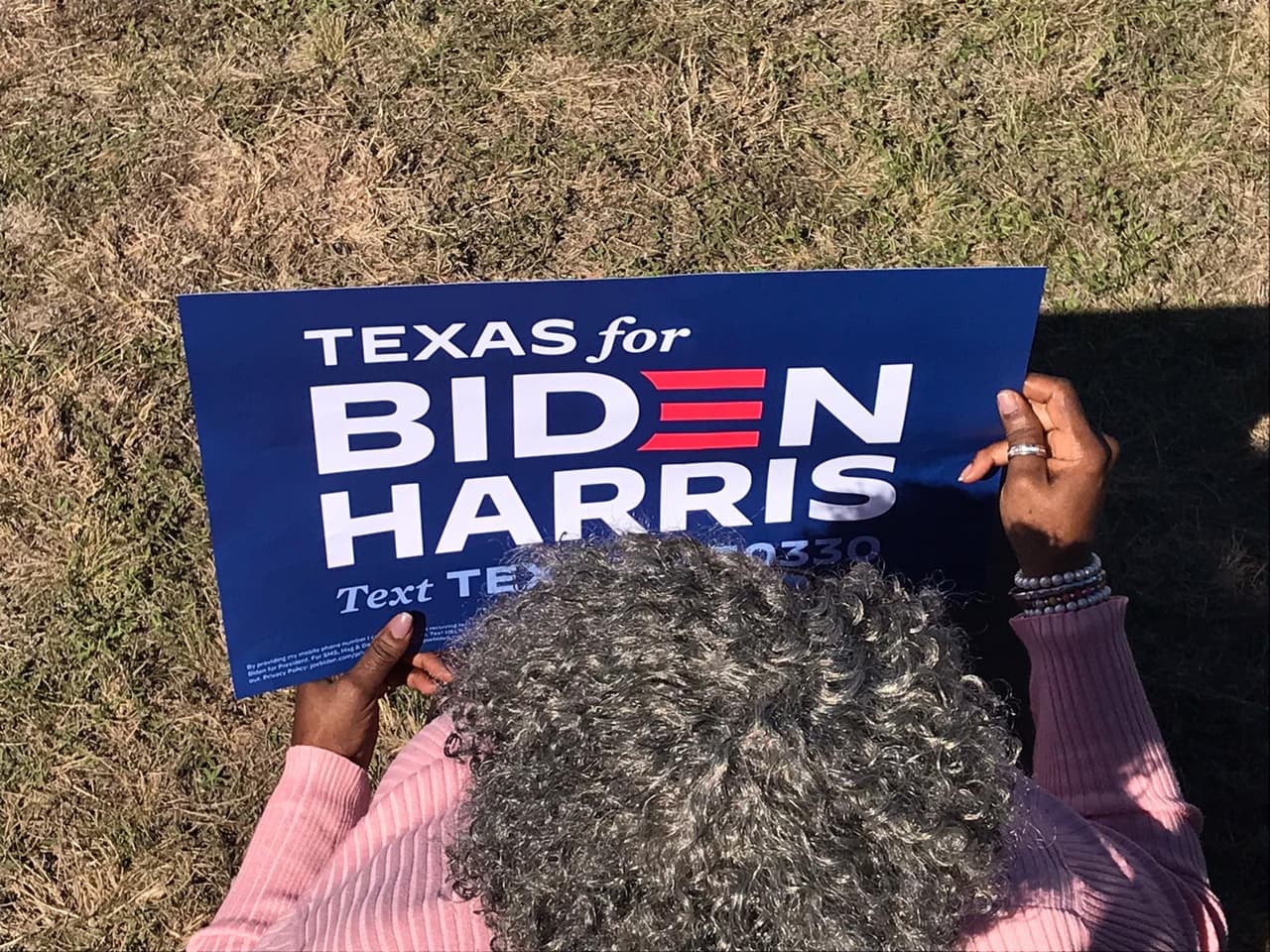 Fort Worth fue la primera ciudad que visitó la candidata demócrata en una gira de campaña en la que también visitará McAllen y Houston.